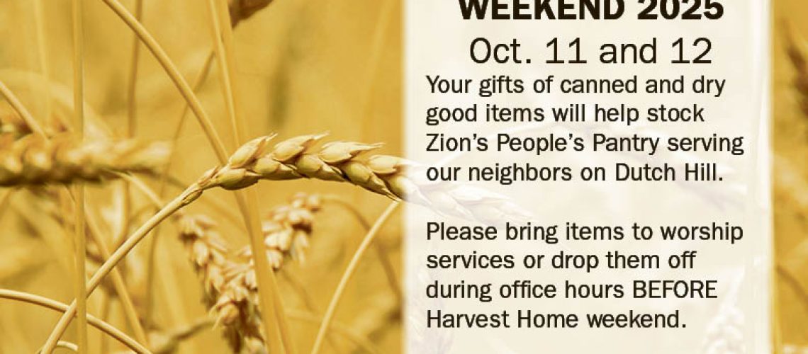 NEW HARVEST 2025